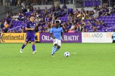 Orlando City 26 Temmuz 2018 'de Florida Exploria Stadyumu' nda NYC FC 'ye ev sahipliği yaptı. Fotoğraf: Marty Jean-Louis