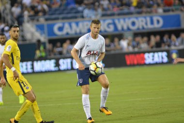 Paris Saint-Germain, Tottenham Hotspur 'a karşı 22 Temmuz 2017' de Orlando Florida 'daki Citrus Bowl' da.  