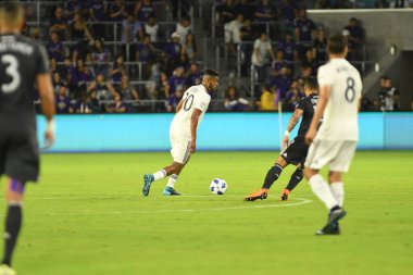Orlando City 21 Nisan 2018 'de Orlando Florida' daki Exploria Stadyumu 'nda San Jose depremlerine ev sahipliği yaptı..  