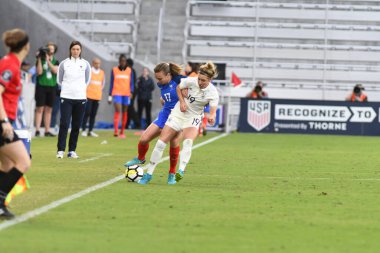 Fransa, 7 Mart 2018 tarihinde Orlando 'daki Orlando City Stadyumu' nda oynanan SheBelives Kupası 'nda Almanya ile karşı karşıya geldi.. 