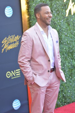 24 Mart 2018 Cumartesi günü Las Vegas 'taki Orleans Resort' ta düzenlenen 33. Yıldız Ödülleri Kırmızı Halı sırasında ünlüler.