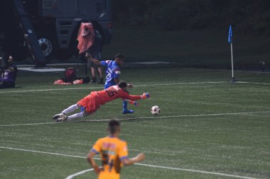 Atlanta United sunucusu Tigres & MLS Homegrown takımları 31 Temmuz 2018 'de Atlanta, Georgia' da düzenlenen MLS All Star haftasında.