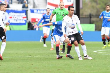 13 Ocak 2018 'de Orlando Florida' daki Spektrum Stadyumu 'nda düzenlenen Florida Kupası' nda Korucular Corinthianlara karşı..