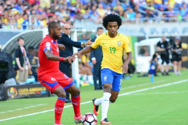 Brezilya, 8 Haziran 2016 tarihinde Orlando Florida 'daki Copa America Centenario' da Haiti ile karşılaştı..