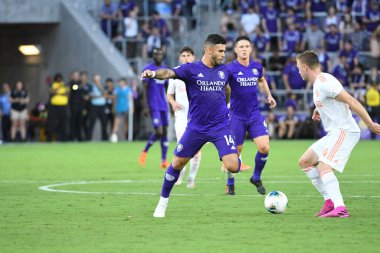 Orlando City SC, 6 Ağustos Salı günü Orlando Florida 'daki Exploria Stadyumu' nda oynanan ABD Kupası sırasında Atlanta United FC 'ye ev sahipliği yaptı..