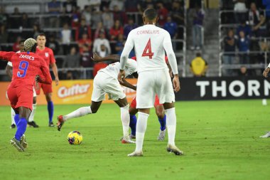 Amerikan Futbol Takımı 15 Kasım 2019 Cuma günü Orlando Florida 'daki Exploria Stadyumu' nda oynanan Concacaf Uluslar Ligi karşılaşmasında Kanada 'ya ev sahipliği yapmaktadır.