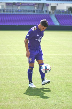 Orlando City SC, Dom Dwyer 'ı tanıtmak için bir basın toplantısı düzenledi..  