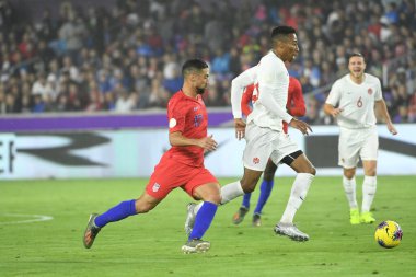 Amerikan Futbol Takımı 15 Kasım 2019 Cuma günü Orlando Florida 'daki Exploria Stadyumu' nda oynanan Concacaf Uluslar Ligi karşılaşmasında Kanada 'ya ev sahipliği yapmaktadır.