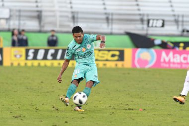 Fluminense, Florida Kupası 'nda 15 Ocak 2018' de Orlando Florida 'da oynanan Spektrum Stadyumu' nda Barcelona SC 'ye karşı..