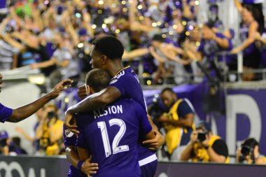 Orlando City, 24 Ağustos 2016 'da Orlando Florida' daki Kamp Dünyası Stadyumunda Toronto FC 'ye ev sahipliği yaptı..