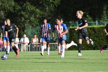 30 Temmuz 2019 'da Orlando Florida' daki Disney 'in Vahşi Spor Dünyası' nda düzenlenen MLS Allstar Haftası sırasında MLS Homegrown oyunu.