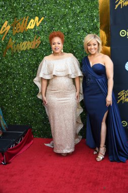 24 Mart 2018 Cumartesi günü Las Vegas 'taki Orleans Resort' ta düzenlenen 33. Yıldız Ödülleri Kırmızı Halı sırasında ünlüler.