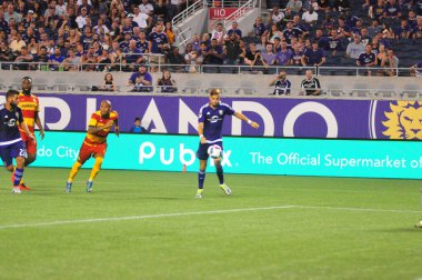 Orlando City SC, 29 Haziran 2016 'da Orlando Florida' daki Kamp Dünyası Stadyumu 'nda Fort Lauderdale Strikers' a ev sahipliği yaptı..