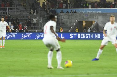Amerikan Futbol Takımı 15 Kasım 2019 Cuma günü Orlando Florida 'daki Exploria Stadyumu' nda oynanan Concacaf Uluslar Ligi karşılaşmasında Kanada 'ya ev sahipliği yapmaktadır.