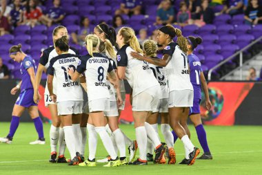 Orlando Pride, 23 Mayıs 2018 'de Orlando Florida' daki Exploria Stadyumu 'nda Kuzey Carolina Cesareti' ne ev sahipliği yapmaktadır..  