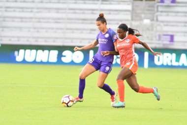 Orlando Pride 28 Haziran 2018 'de Orlando City Stadyumu' nda Houston Dash 'e ev sahipliği yaptı..  