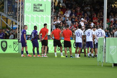 30 Temmuz 2019 'da Orlando Florida' da Disney 'in Vahşi Spor Dünyası' nda MLS All-Star Yetenek Yarışması. 