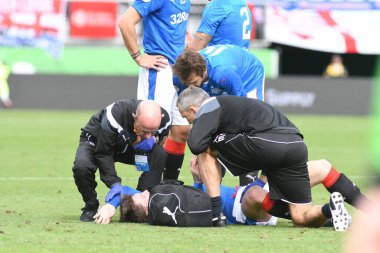 13 Ocak 2018 'de Orlando Florida' daki Spektrum Stadyumu 'nda düzenlenen Florida Kupası' nda Korucular Corinthianlara karşı..