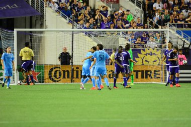 Orlando City SC 28 Ağustos 2016 'da Orlando Florida' daki Camp World Stadyumu 'nda New York City FC' ye ev sahipliği yaptı..
