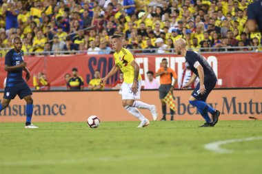 ABD Kolombiya 'ya karşı Raymond James Stadyumu' nda 11 Ekim 2018 'de.  