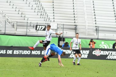 13 Ocak 2018 'de Orlando Florida' daki Spektrum Stadyumu 'nda düzenlenen Florida Kupası' nda Korucular Corinthianlara karşı..