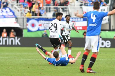 13 Ocak 2018 'de Orlando Florida' daki Spektrum Stadyumu 'nda düzenlenen Florida Kupası' nda Korucular Corinthianlara karşı..