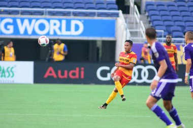 Orlando City SC, 29 Haziran 2016 'da Orlando Florida' daki Kamp Dünyası Stadyumu 'nda Fort Lauderdale Strikers' a ev sahipliği yaptı..