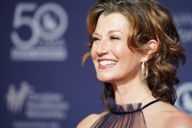 15 Ekim 2019 'da Nashville, Tennessee' deki Linbscome Üniversitesi 'nde verilen 50. GMA Dove Ödülleri sırasında kırmızı halı.