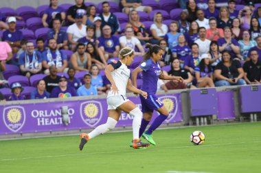 Orlando Pride, 23 Mayıs 2018 'de Orlando Florida' daki Exploria Stadyumu 'nda Kuzey Carolina Cesareti' ne ev sahipliği yapmaktadır..  