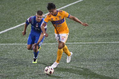 Atlanta United sunucusu Tigres & MLS Homegrown takımları 31 Temmuz 2018 'de Atlanta, Georgia' da düzenlenen MLS All Star haftasında.