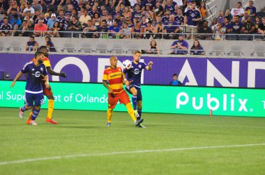 Orlando City SC, 29 Haziran 2016 'da Orlando Florida' daki Kamp Dünyası Stadyumu 'nda Fort Lauderdale Strikers' a ev sahipliği yaptı..
