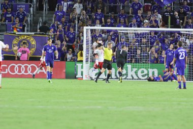 Orlando City, 5 Temmuz 2017 'de Orlando City Stadyumu' nda Toronto FC 'ye ev sahipliği yaptı..  