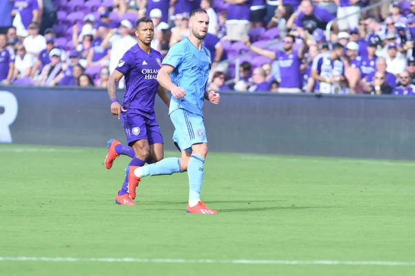 Orlando City Host New York City Orlando City Stadium Orlando — Stock fotografie