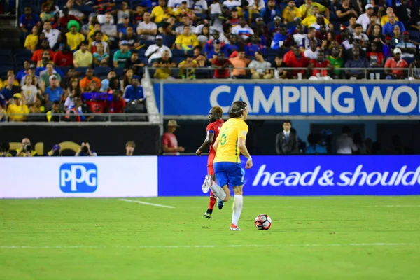 Costa Rica Enfrenta Paraguay Durante Copa América Centenario Camping World —  Fotos de Stock