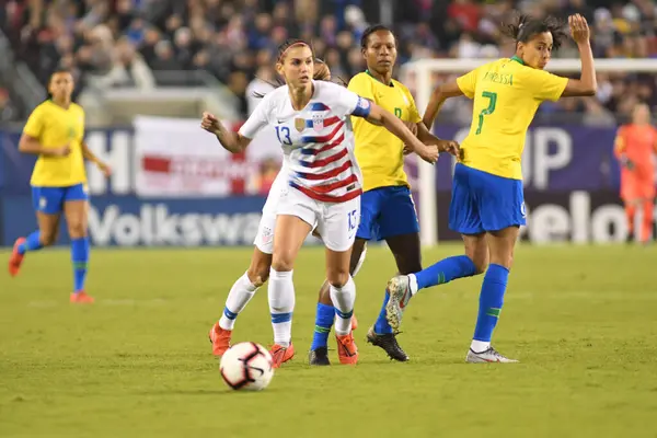 Shebelieves Cup Final Usa Brazil Raymond James Stadium Tampa Florida — Stock Photo, Image