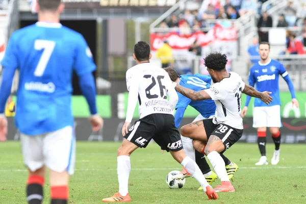 13 Ocak 2018 'de Orlando Florida' daki Spektrum Stadyumu 'nda düzenlenen Florida Kupası' nda Korucular Corinthianlara karşı..