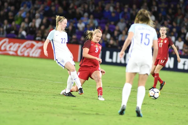 ABD, 7 Mart 2018 tarihinde Orlando City Stadyumu 'ndaki SheBelives Kupası' nda İngiltere ile karşı karşıya geldi.. 