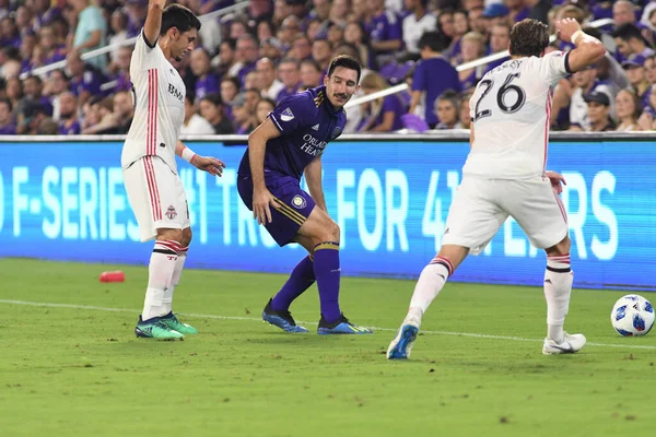 Orlando City 14 Temmuz 2018 'de Florida Exploria Stadyumu' nda Toronto FC 'ye ev sahipliği yaptı. Fotoğraf: Marty Jean-Louis