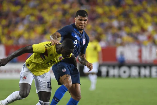 ABD Kolombiya 'ya karşı Raymond James Stadyumu' nda 11 Ekim 2018 'de.  