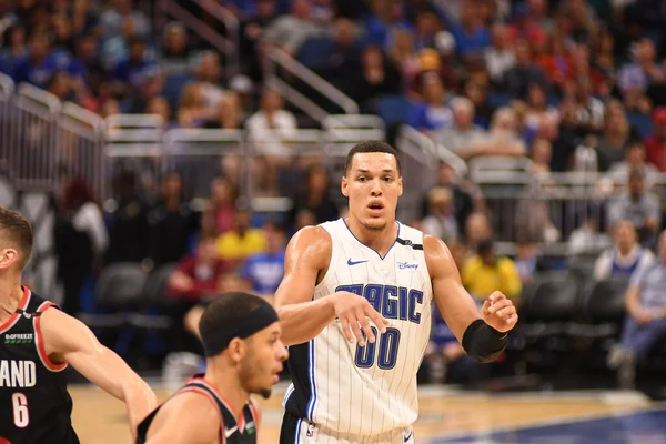 Orlando Magic Host Portland Trail Blazers Amway Center Orlando Florida — Φωτογραφία Αρχείου