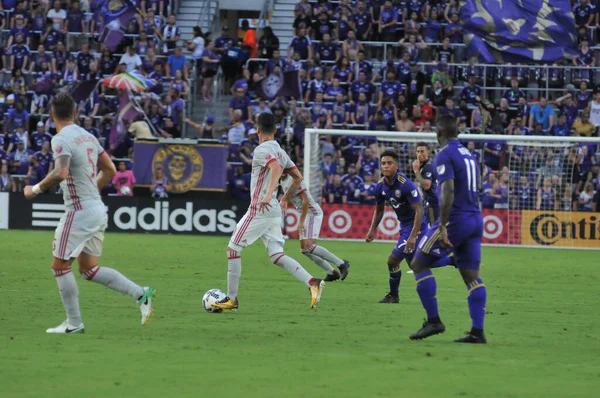 Orlando City 21 Temmuz 2017 'de Orlando City Stadyumu' nda Atlanta United 'a ev sahipliği yaptı..  