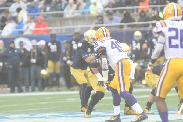 Notre Dame Enfrentará Lsu Durante Citrus Bowl Camping World Stadium —  Fotos de Stock