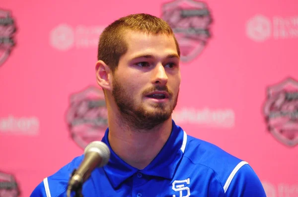 Georgia State Football Team Prepara Para Cure Bowl Mientras Enfrentan — Foto de Stock