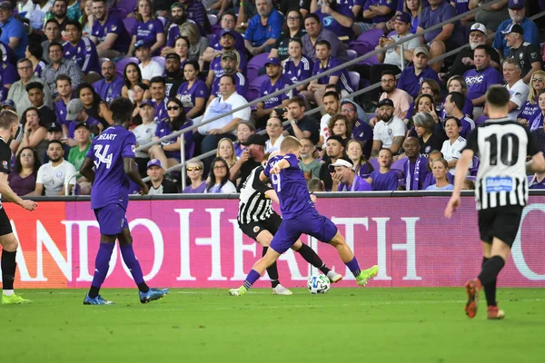 Orlando City Värd Reykjavk Exploria Stadium Vänlig Match Tisdag Februari — Stockfoto