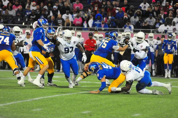 Georgia State Enfrenta San Jose State Durante Cure Bowl Camping —  Fotos de Stock