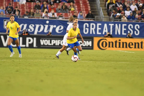 Shebelieves Cup Finale Met Usa Brazilië Raymond James Stadium Tampa — Stockfoto