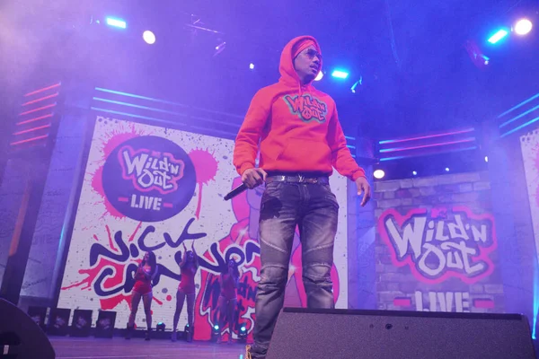 Mtv Wild Out Tour Házigazda Nick Cannon Amway Centerben Orlando — Stock Fotó