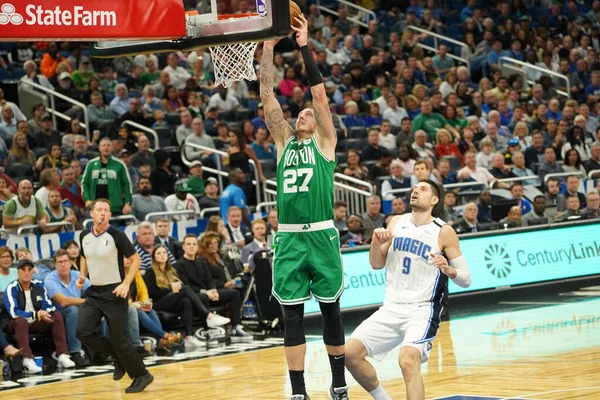 Orlando Magic Accueille Les Celtics Boston Amway Center Vendredi Janvier — Photo