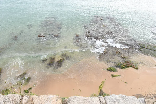 Vackra Klippor Vid Stranden — Stockfoto