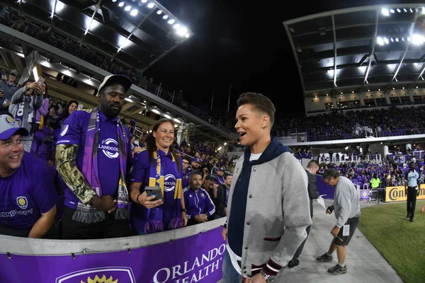 Orlando City Värd Minnesota United Orlando City Stadium Orlando Florida — Stockfoto